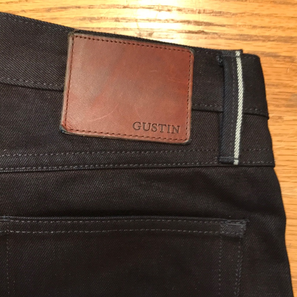 Gustin #166 Italy IndigoXIndigo Selvedge Jeans - Picture 2 of 4
